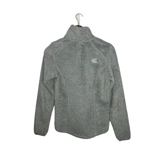 The‎ North Face Fuzzy Osito Full Zip Jacket Women's XS Light Gray Plush NF00C782 - Picture 2 of 2